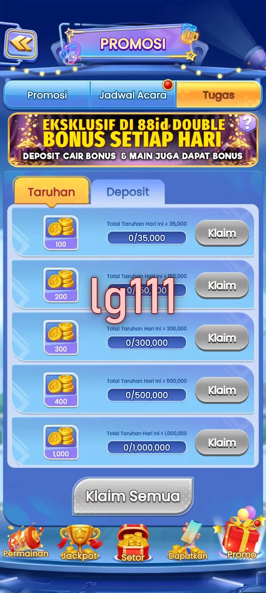 lg111 Masuk